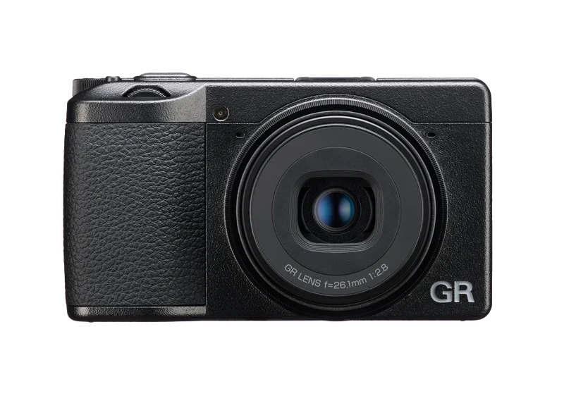 Ricoh GR IIIx HDF compact APS-C camera in black